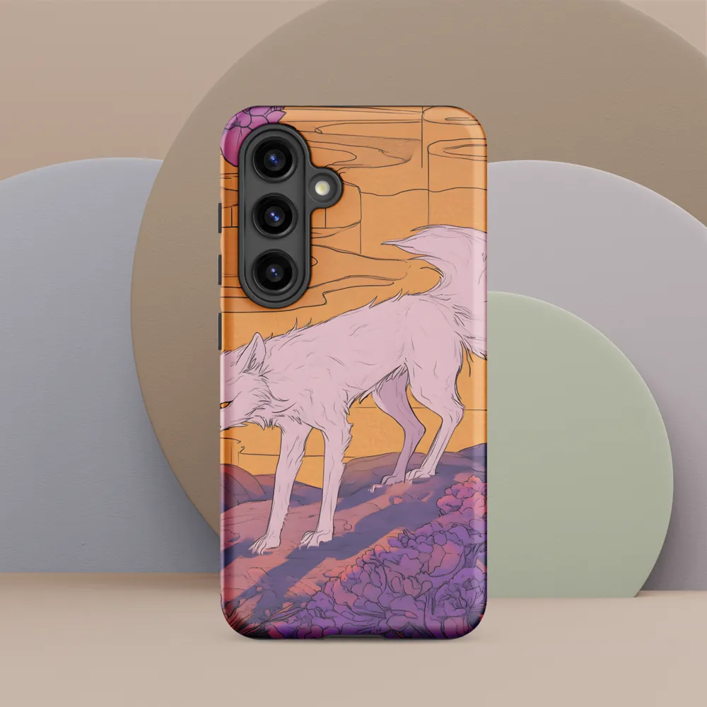 Whispers of the Violet Dawn | Phone Case |  S24 | Tough Case | Matte
