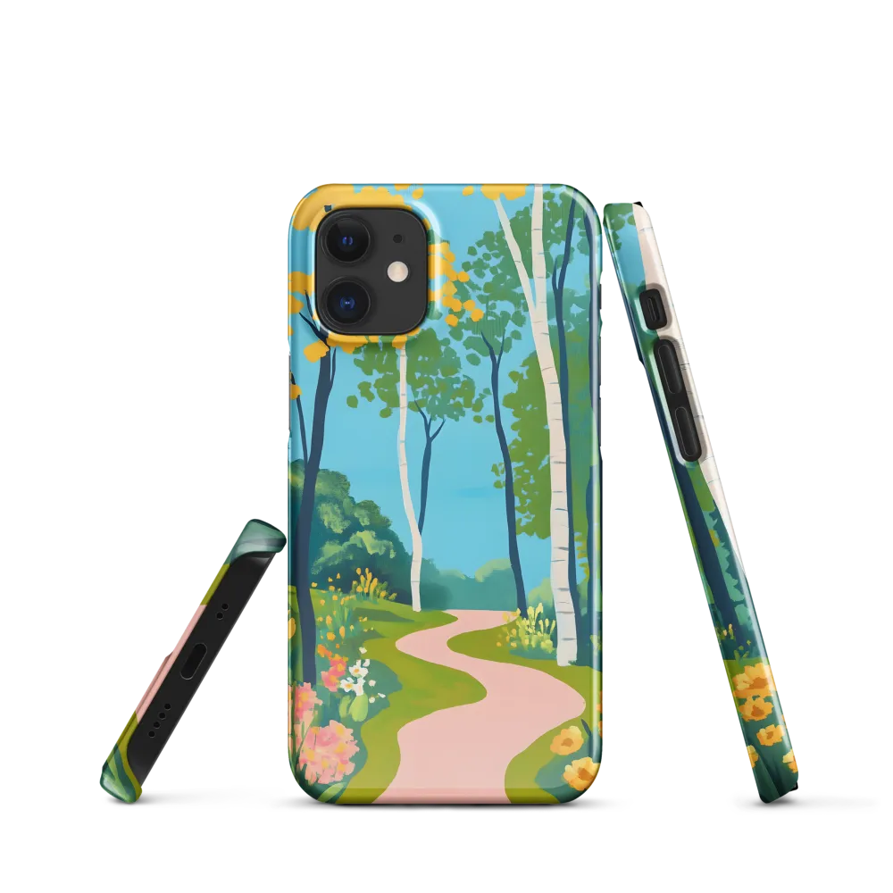 The Winding Path of Nature | Phone Case |  12 Mini | Snap Case | Glossy