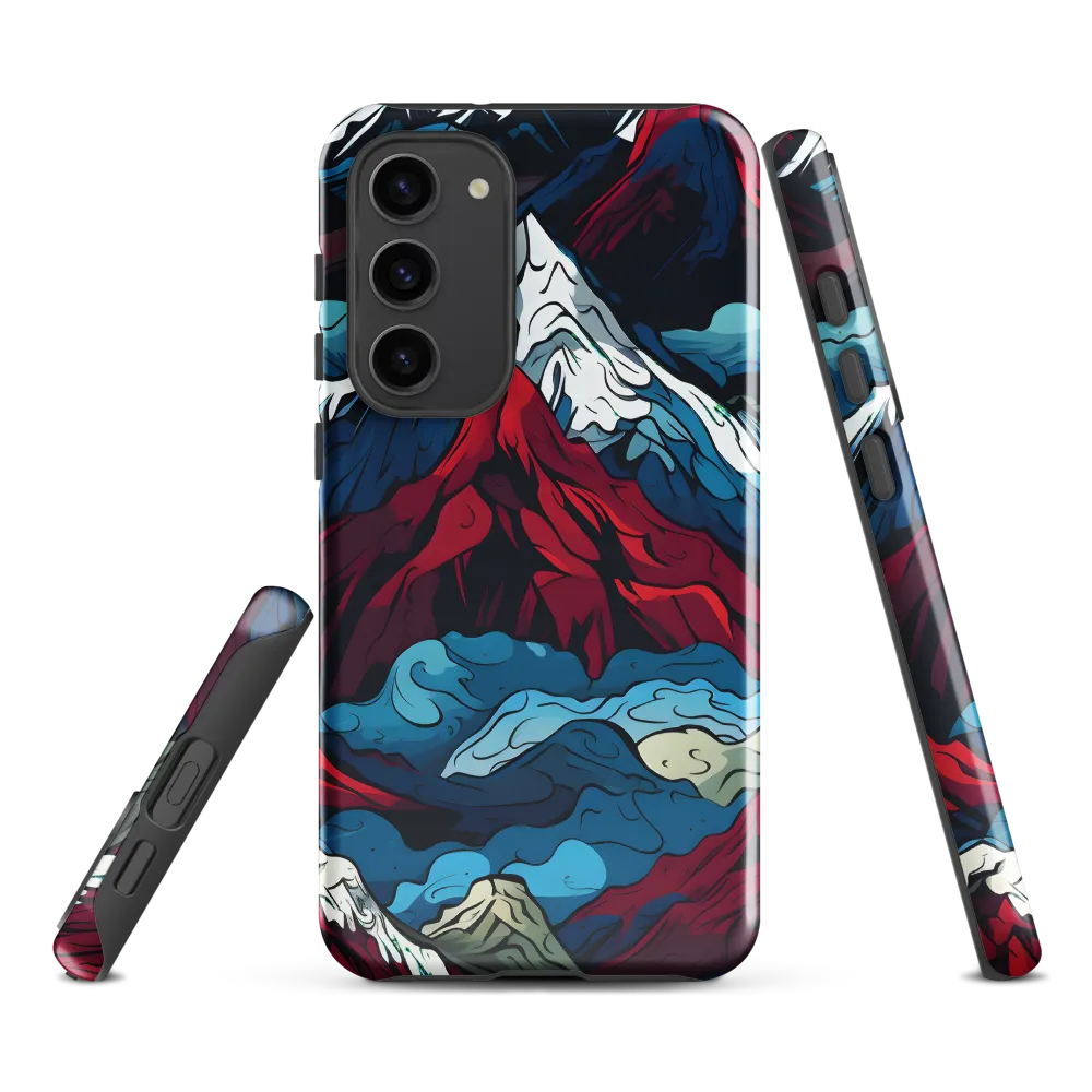 Mountain Majesty: An Abstract Voyage