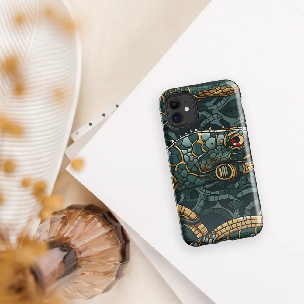 Lizards of Abstraction | Phone Case |  11 | Tough Case | Glossy