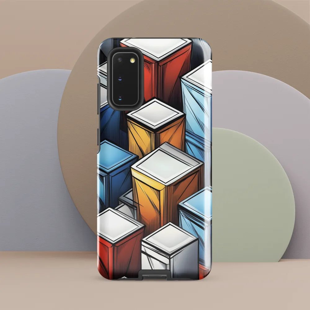 Geometry of Colorful Containers