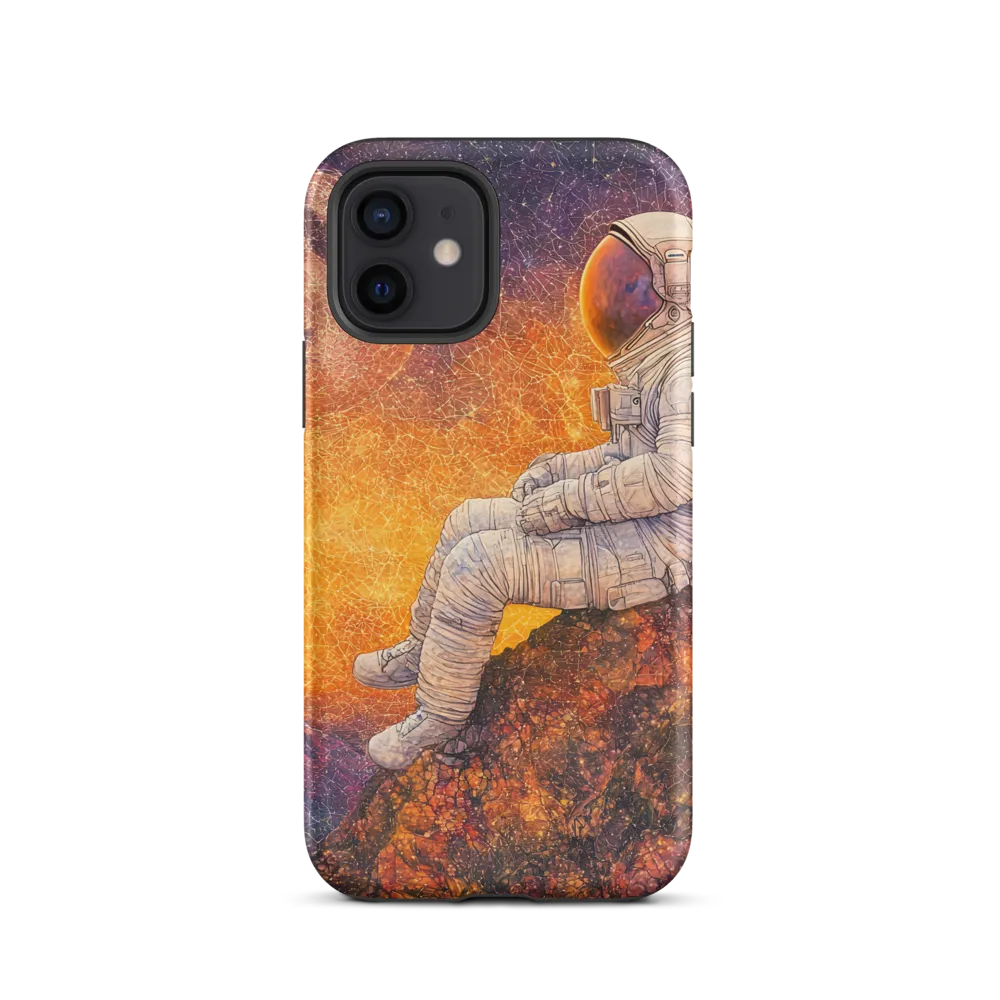 Cosmic Contemplation | Phone Case |  12 | Tough Case | Matte