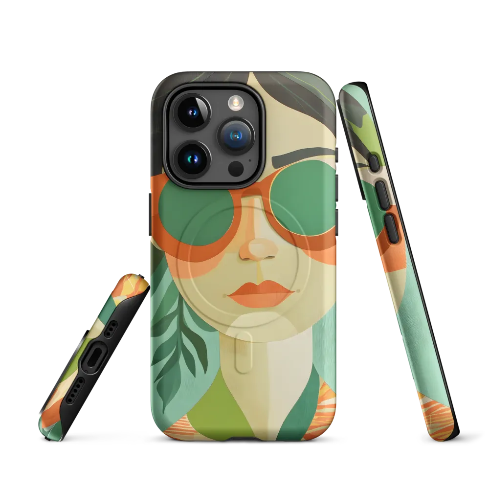 Bold Serenity: A Modern Portrait