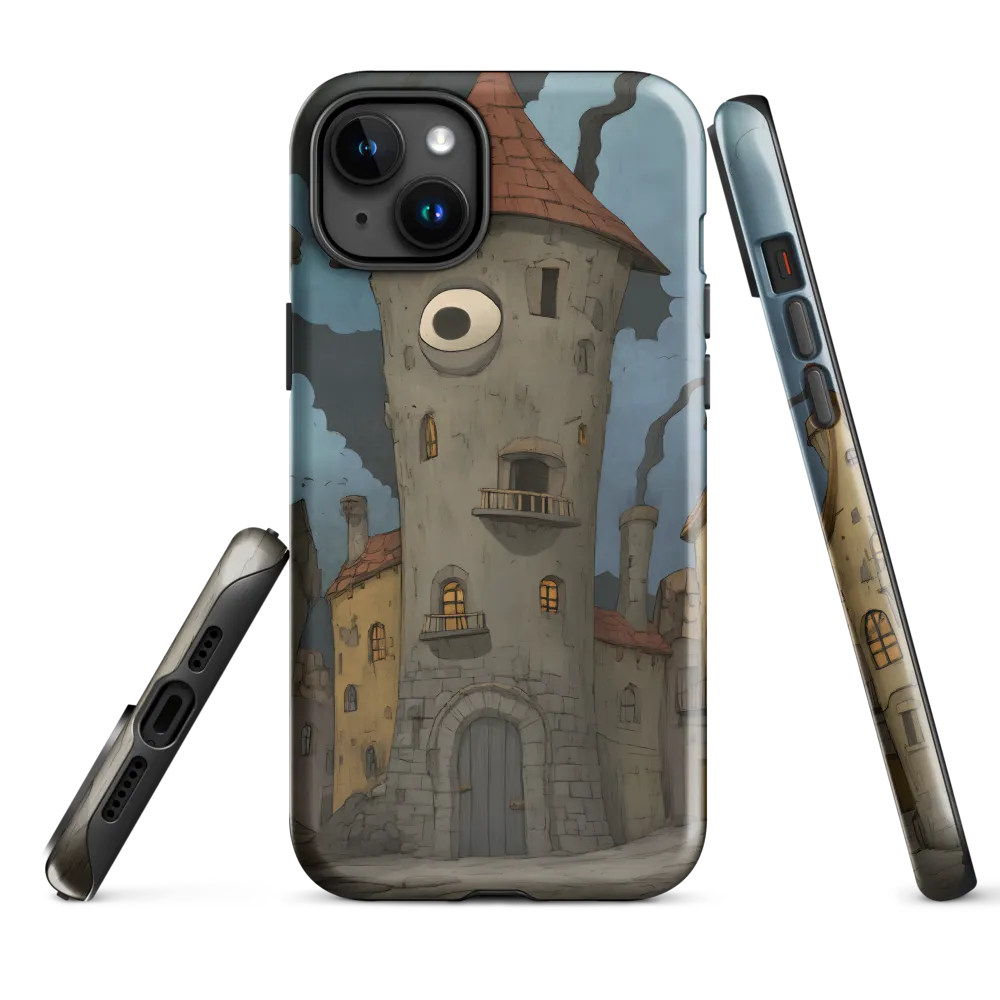 The Enigmatic Watchtower | Phone Case |  15 Plus | Tough Case | Glossy