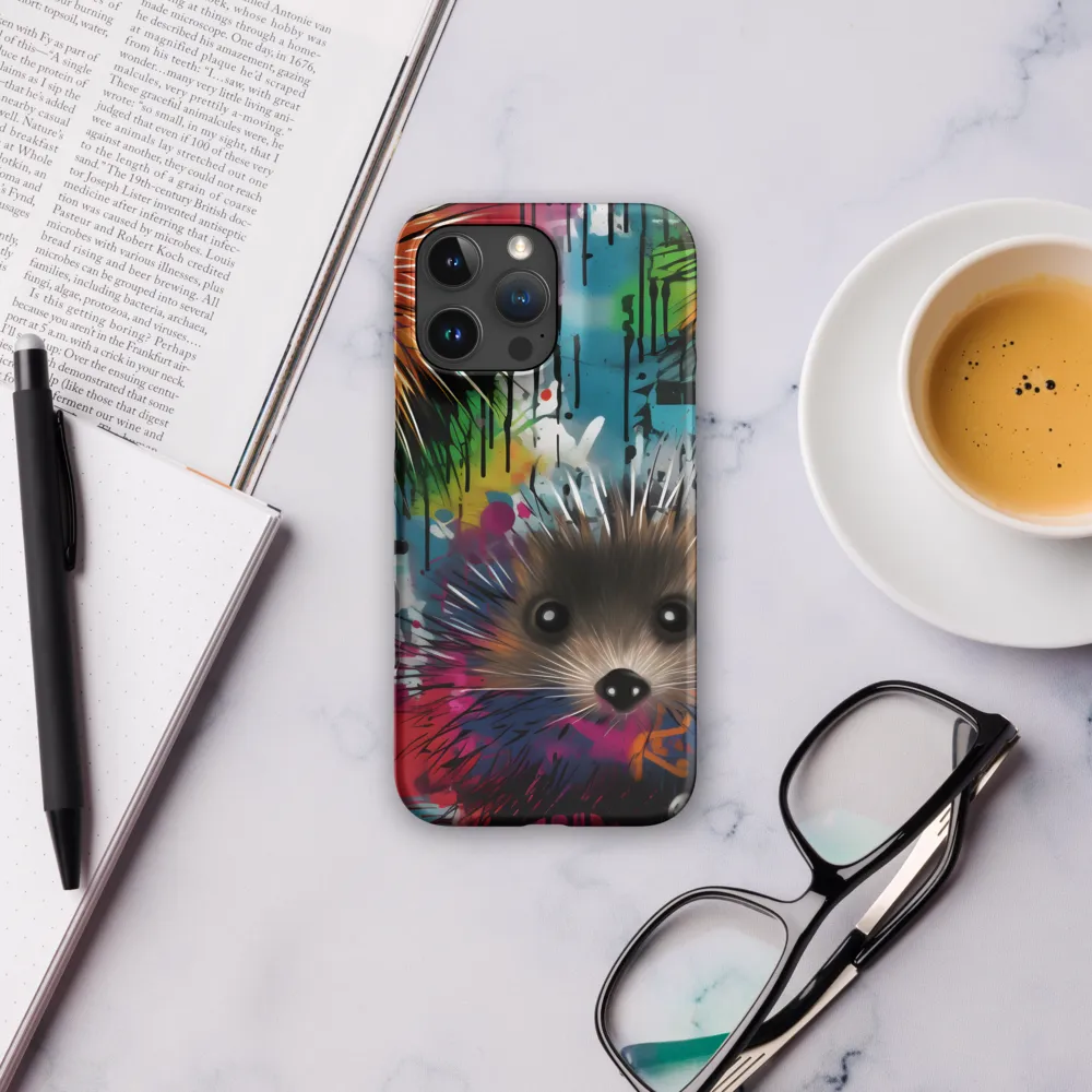 Whimsical Hedgehogs in a Kaleidoscopic Wonderland