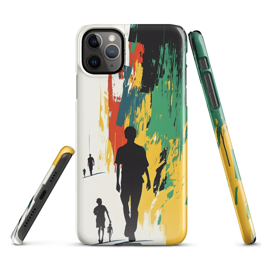 Journey of Silhouettes | Phone Case |  11 Pro Max | Snap Case | Glossy