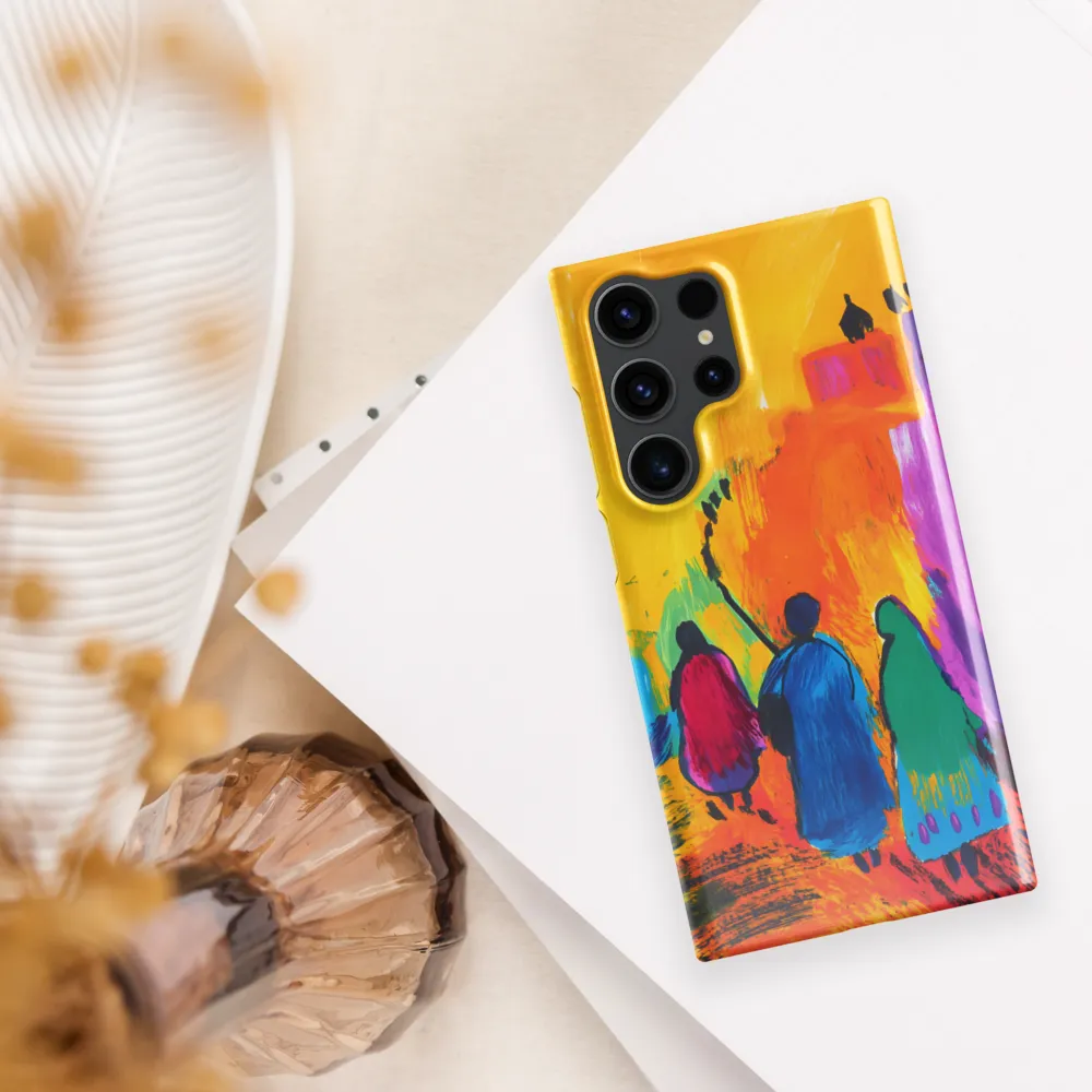 Journey Through Color | Phone Case |  S23 Ultra | Snap Case | Glossy