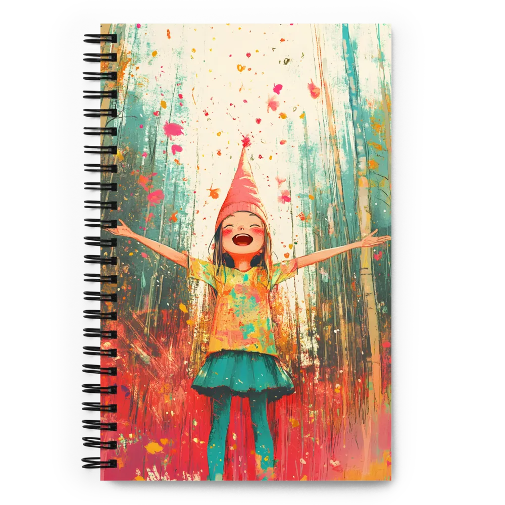 Joyful Celebration in Nature | Spiral Notebook