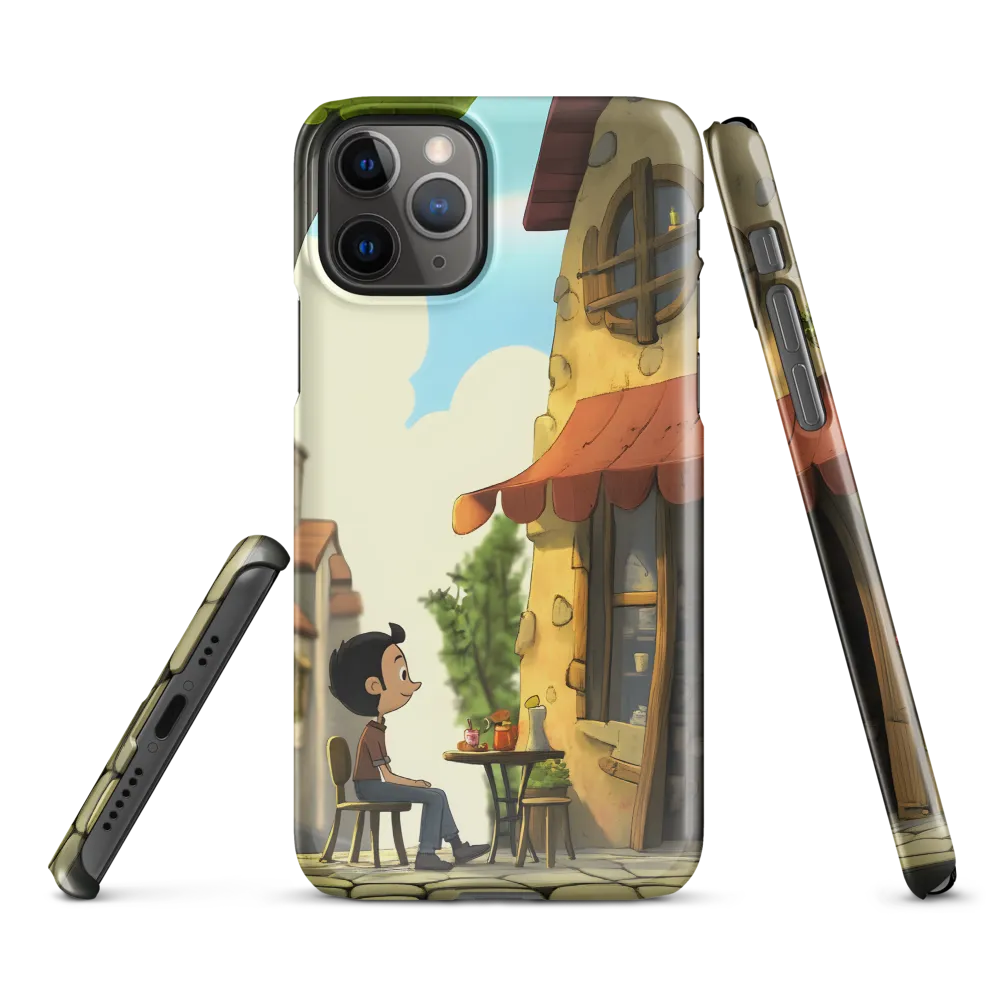 A Moment of Wonder at the Cafe | Phone Case |  11 Pro | Snap Case | Glossy