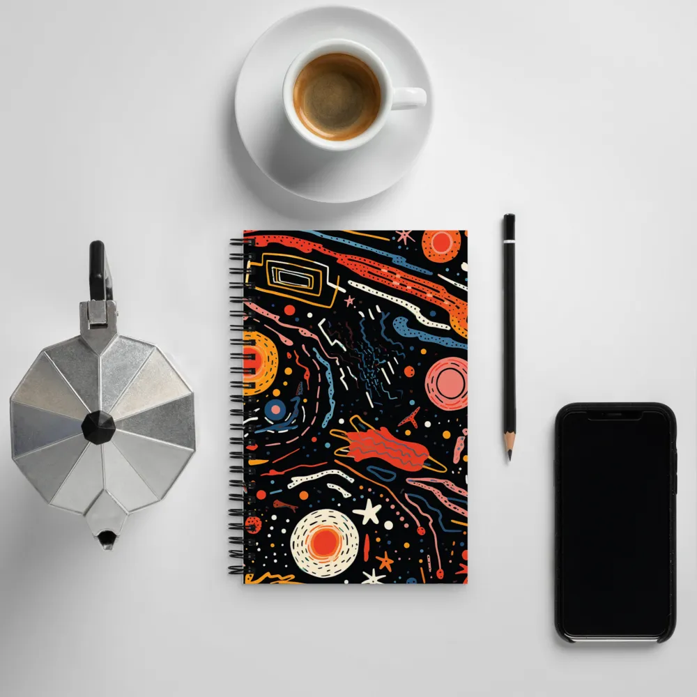 Cosmic Whimsy | Spiral Notebook