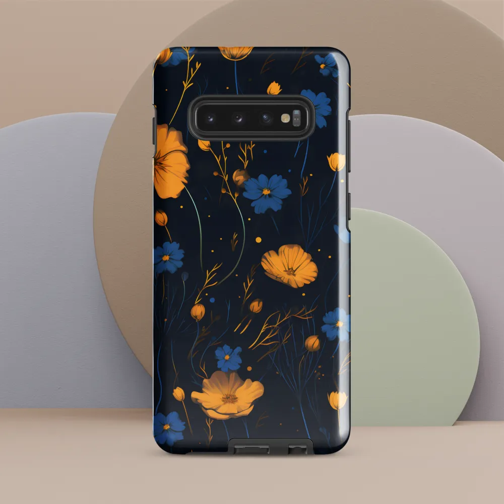 Nocturnal Blossoms | Phone Case |  S10 Plus | Tough Case | Glossy