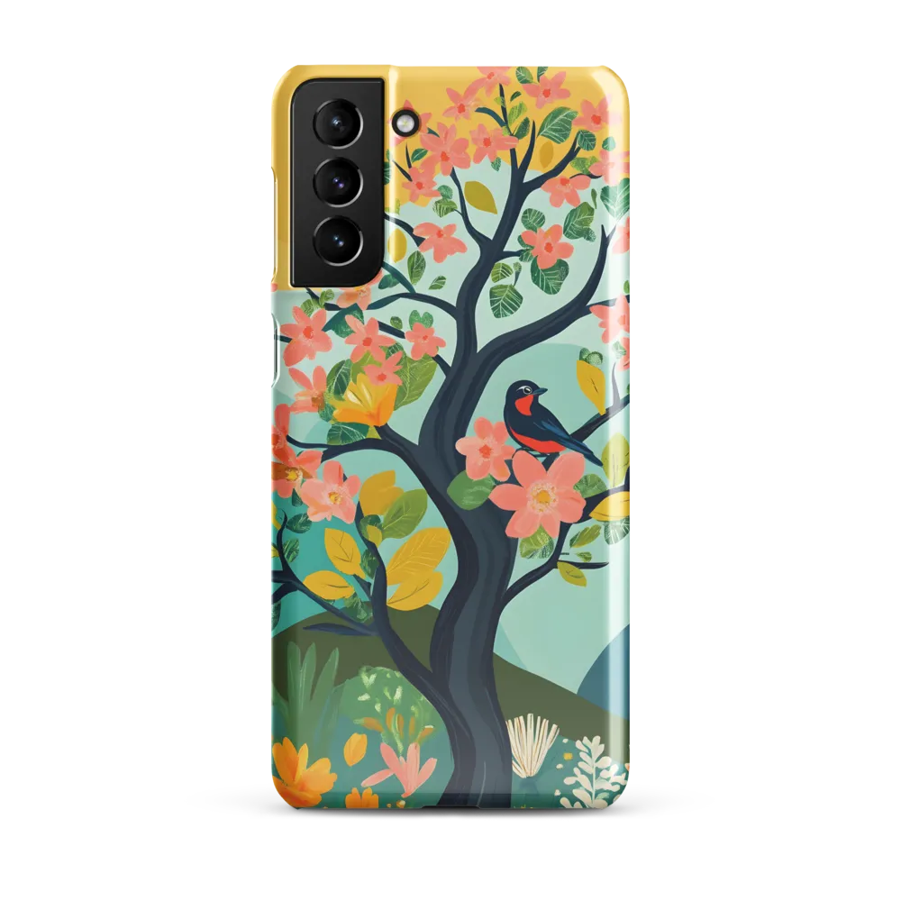 Spring Blossoms: A Serene Encounter
