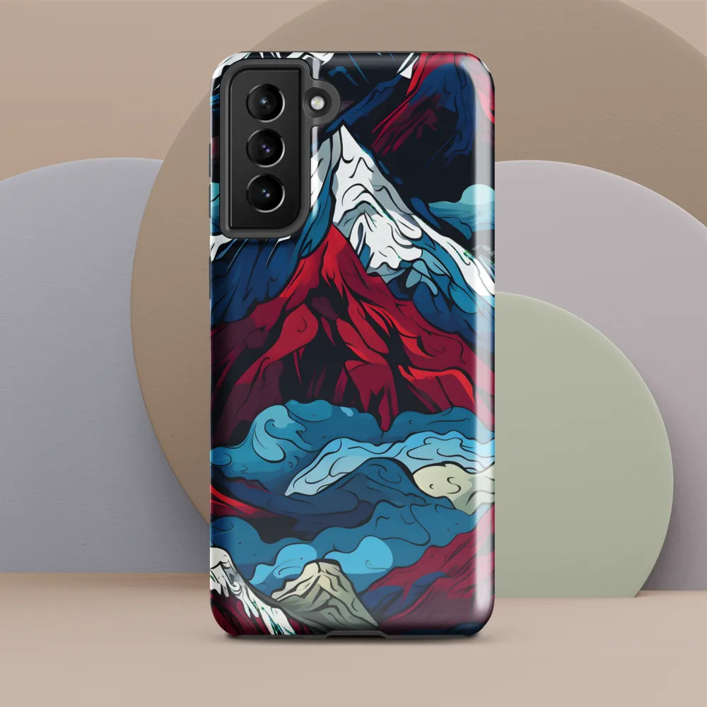 Mountain Majesty: An Abstract Voyage