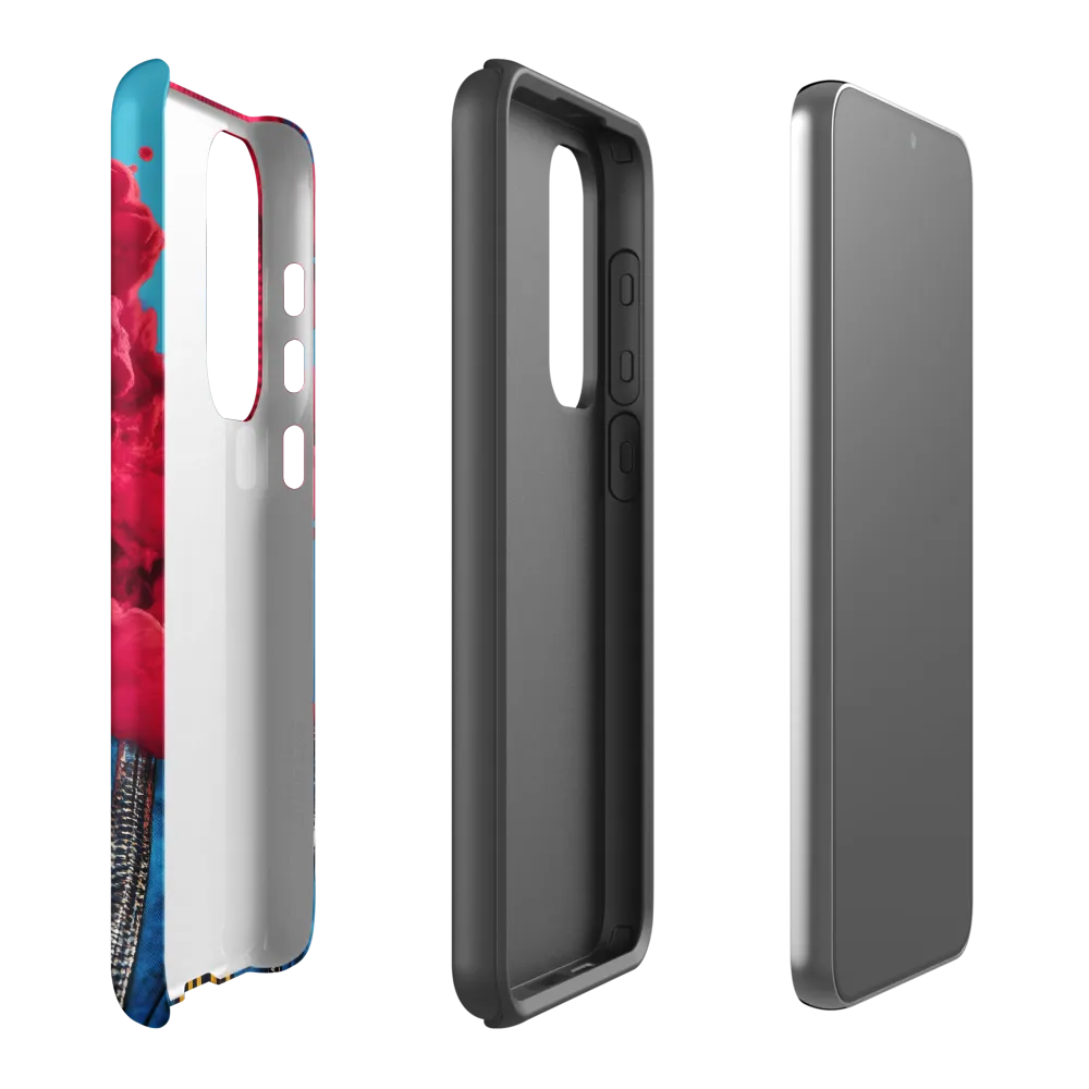 Bold Elegance in Digital Fashion | Phone Case |  S23 Plus | Tough Case | Matte
