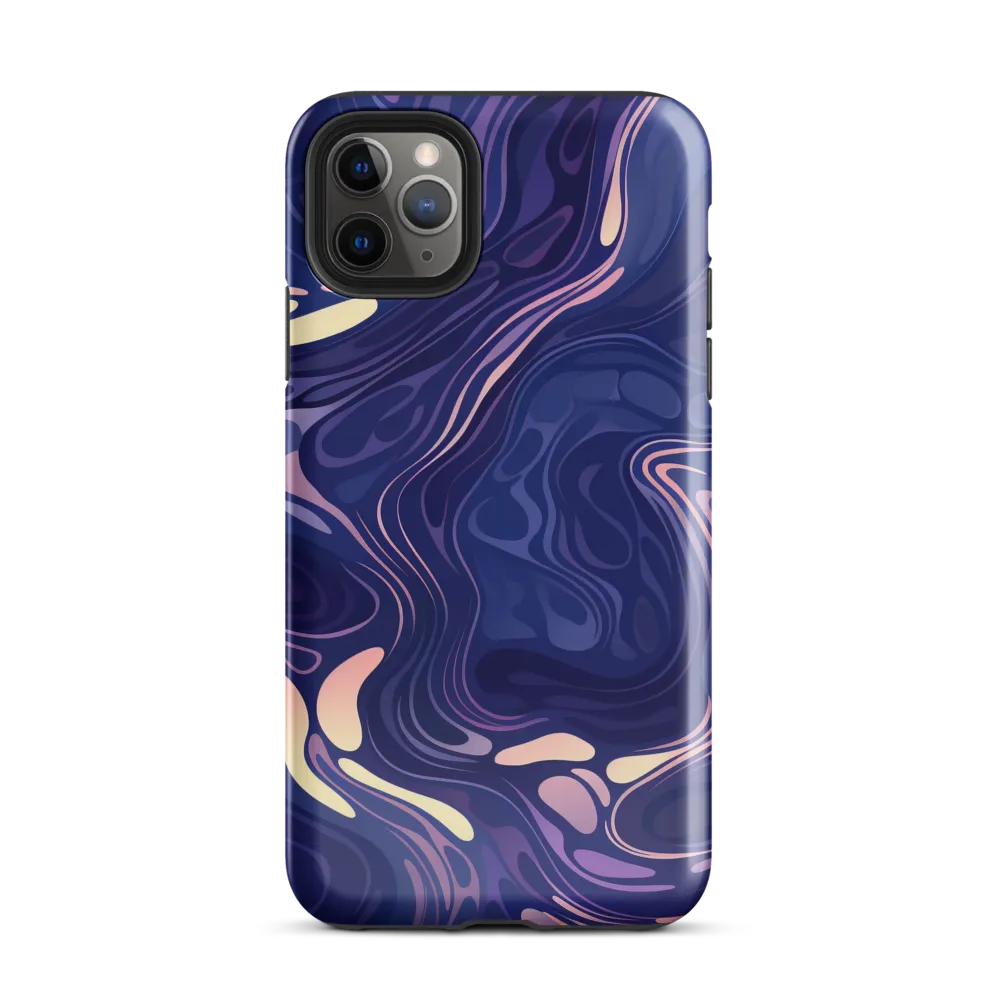 Serene Waves of Color | Phone Case |  11 Pro Max | Tough Case | Glossy