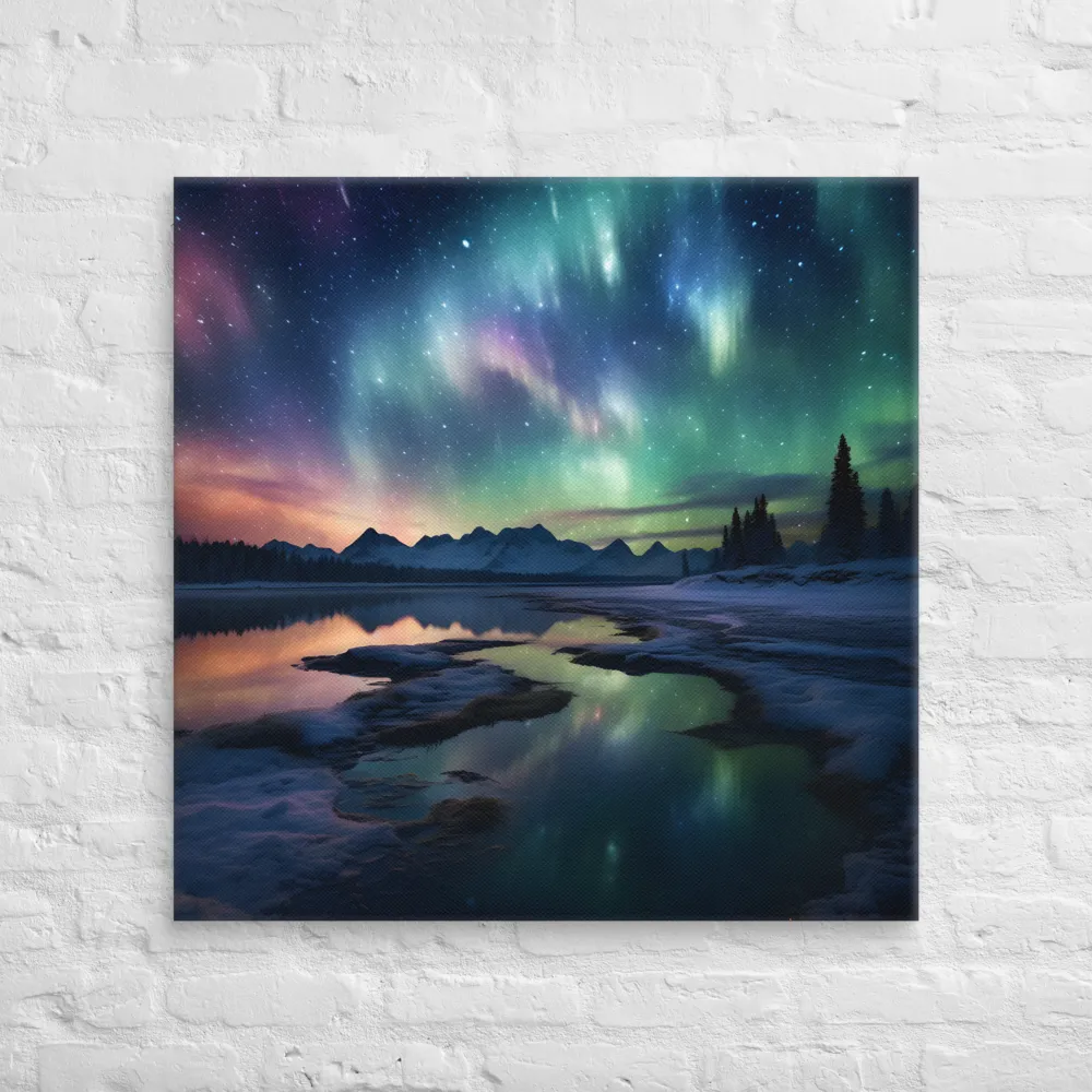 Ethereal Aurora: A Night Under the Stars