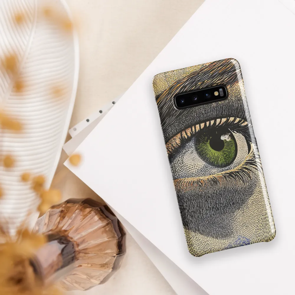 Intrigue in Green | Phone Case |  S10 Plus | Snap Case | Glossy