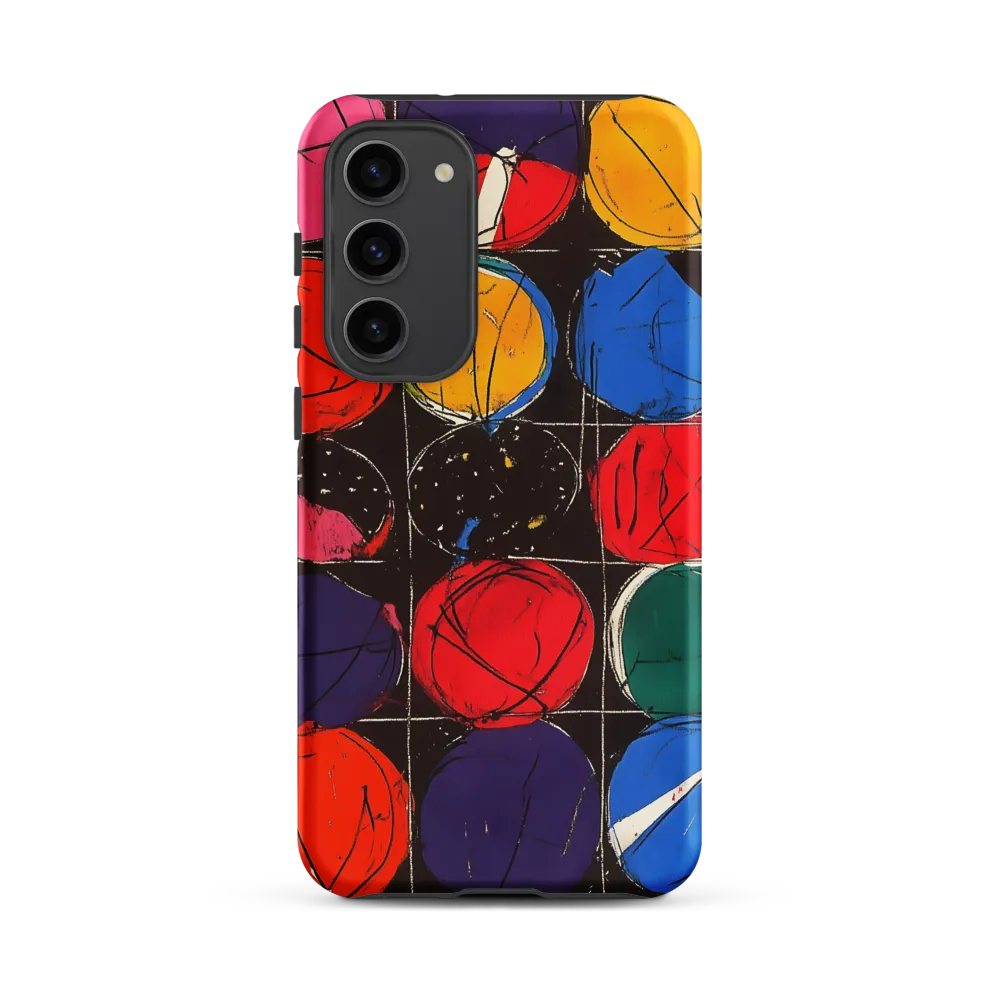 Colorful Circles in Abstract Harmony