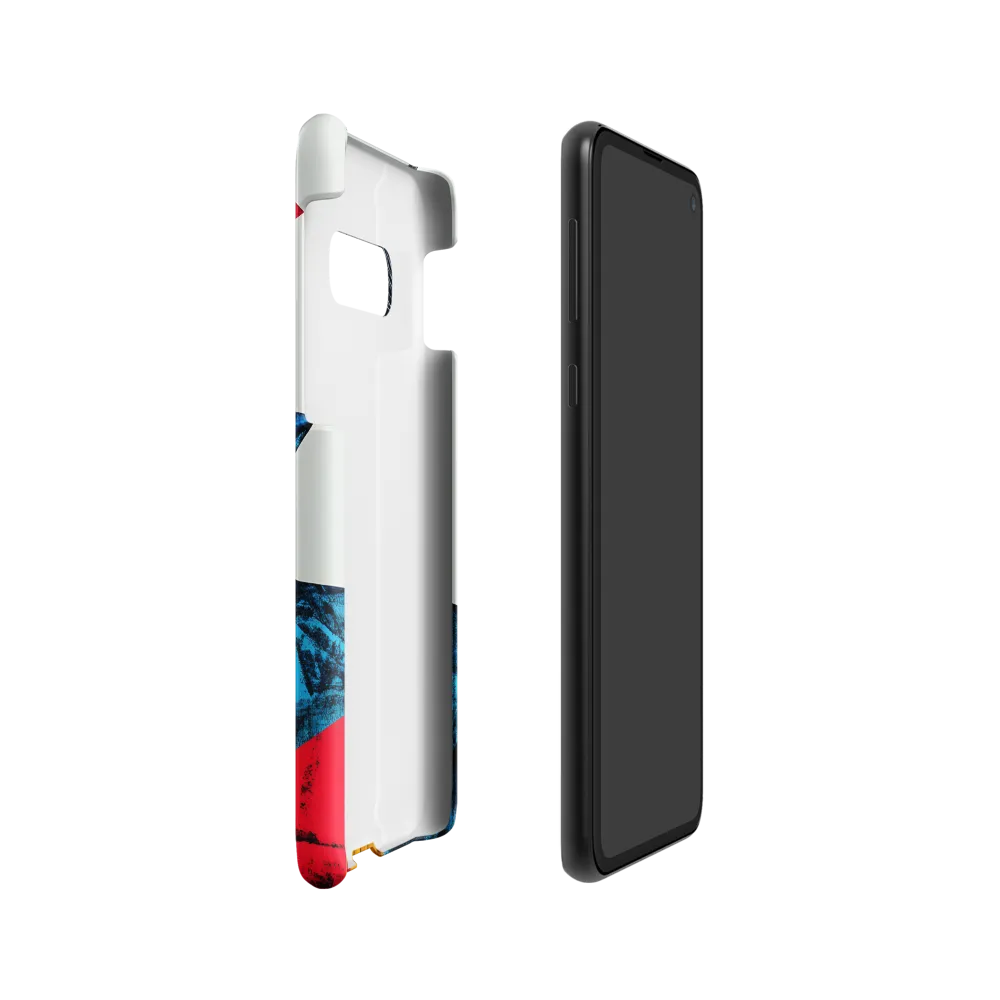 Fragmented Confidence: A Surreal Fashion Portrait | Phone Case |  S10e | Snap Case | Matte
