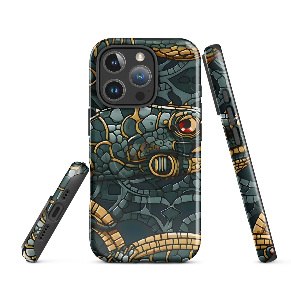 Lizards of Abstraction | Phone Case |  16 Pro | MagSafe® Tough Case | Glossy