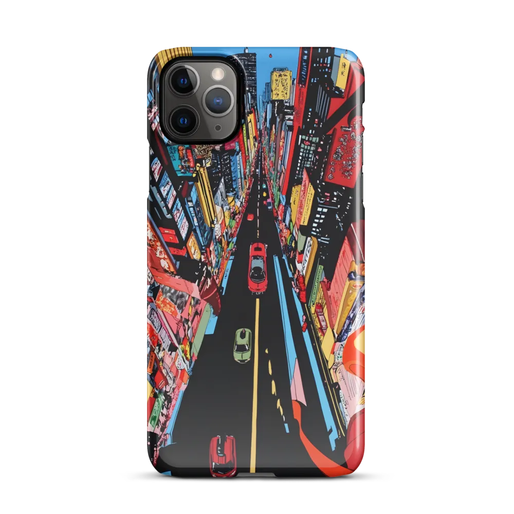 Urban Symphony: A Bird's-Eye View of Life | Phone Case |  11 Pro Max | Snap Case | Glossy