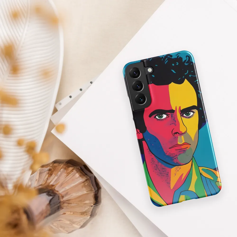 Electric Visage: A Portrait of Vibrance