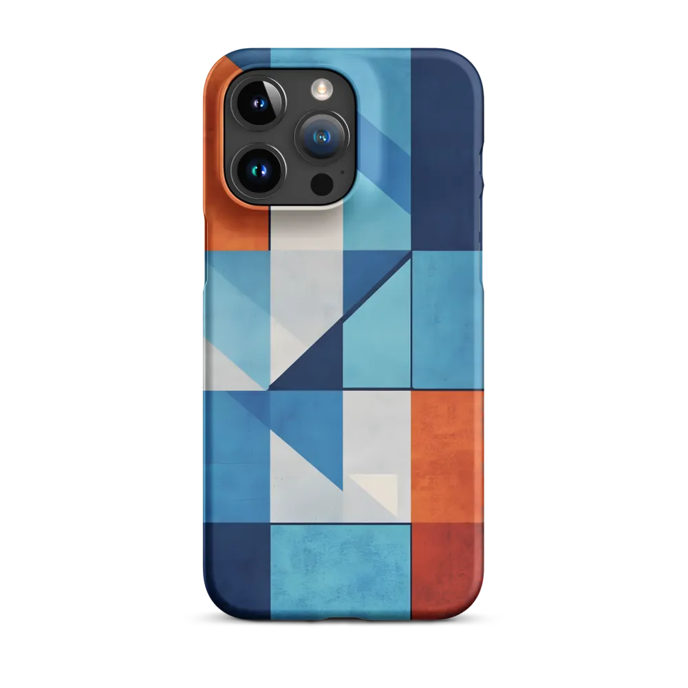 Geometric Harmony in Color | Phone Case |  15 Pro Max | Snap Case | Matte