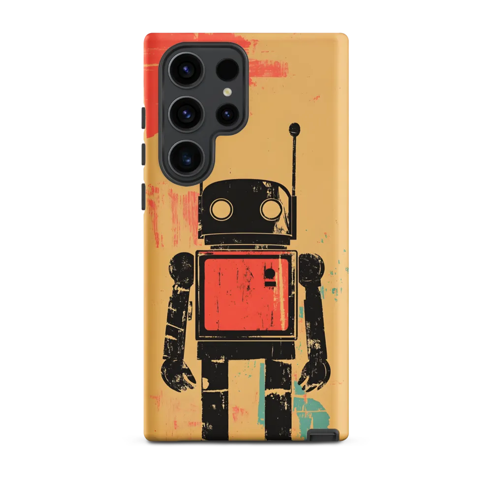 The Retro Robot | Phone Case |  S23 Ultra | Tough Case | Matte