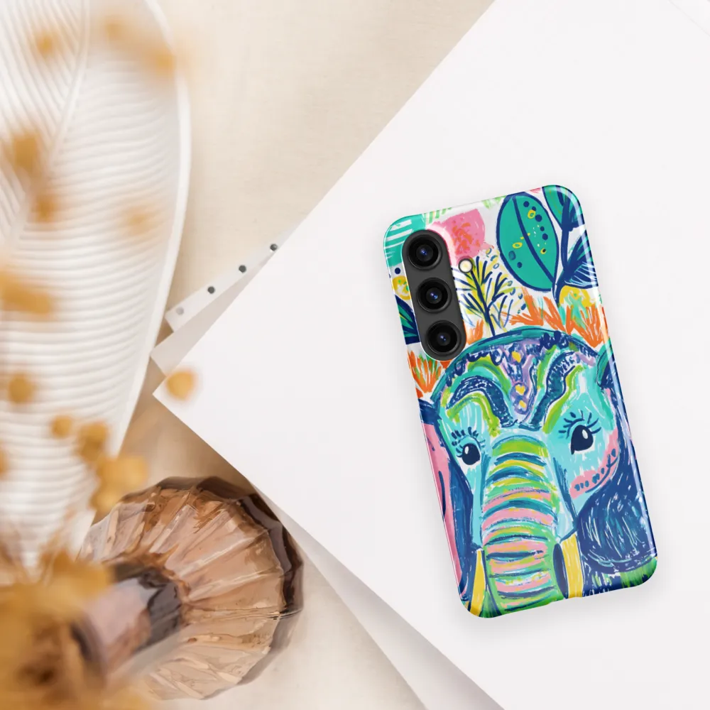 Whimsical Elephant Portrait