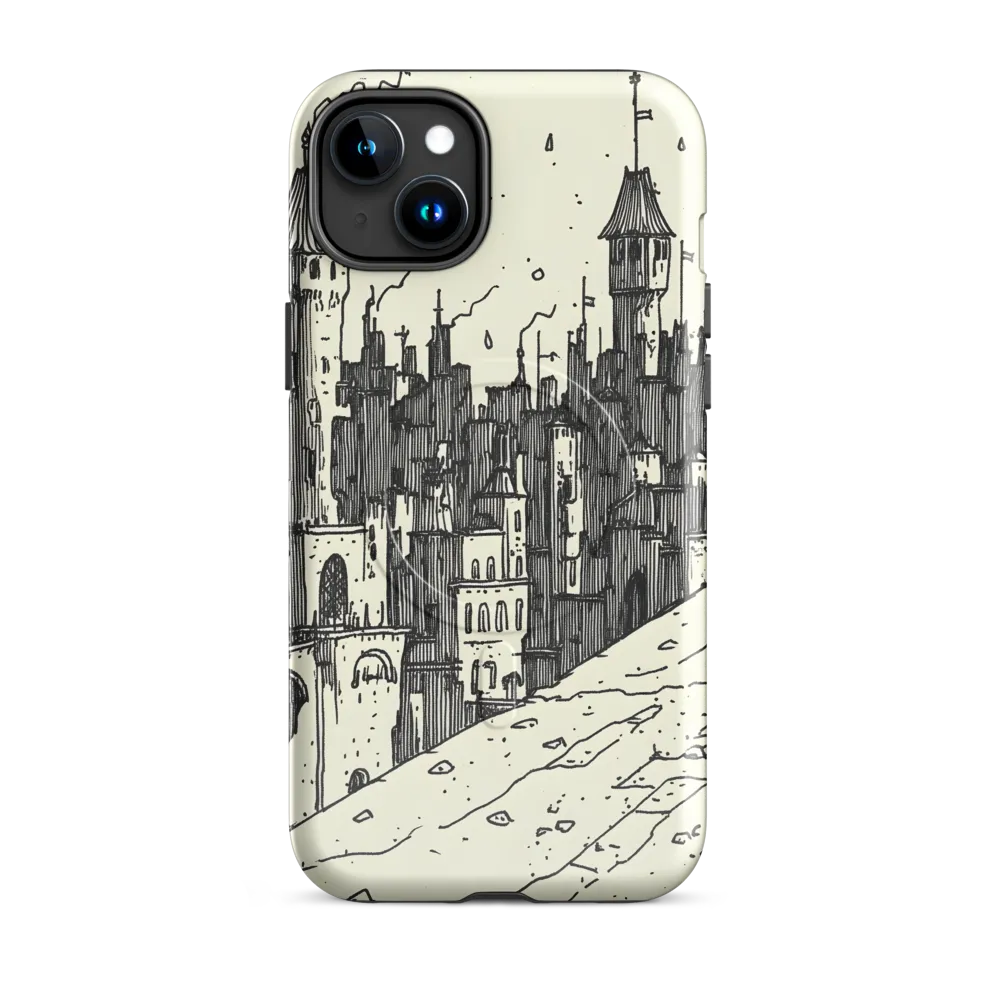 Mysteries of the Towering City | Phone Case |  15 Plus | MagSafe® Tough Case | Glossy