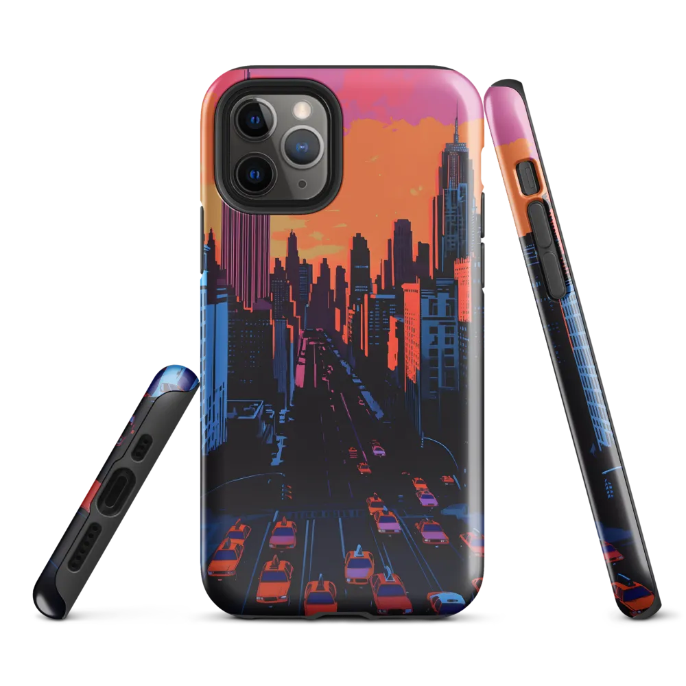 Sunset Over Skyscrapers