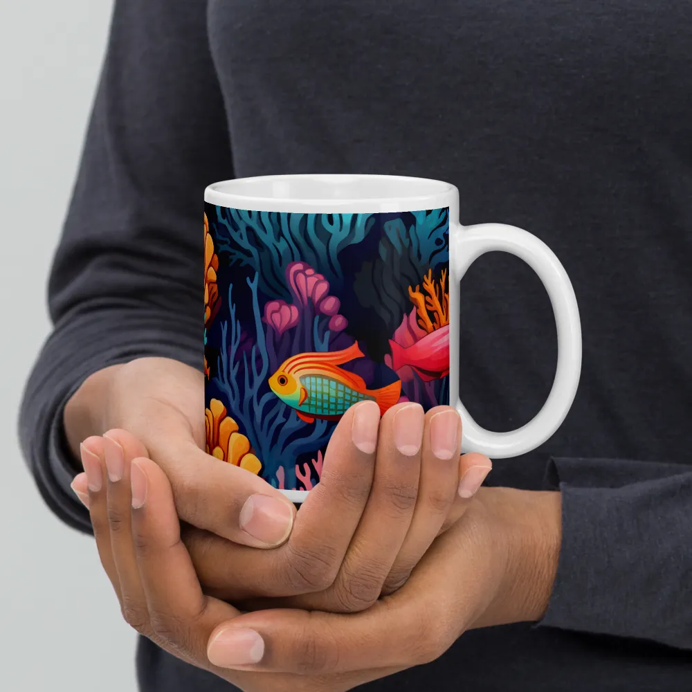 Underwater Harmony: A Coral Reef Wonderland | Mugs | Multiple Sizes & Colors