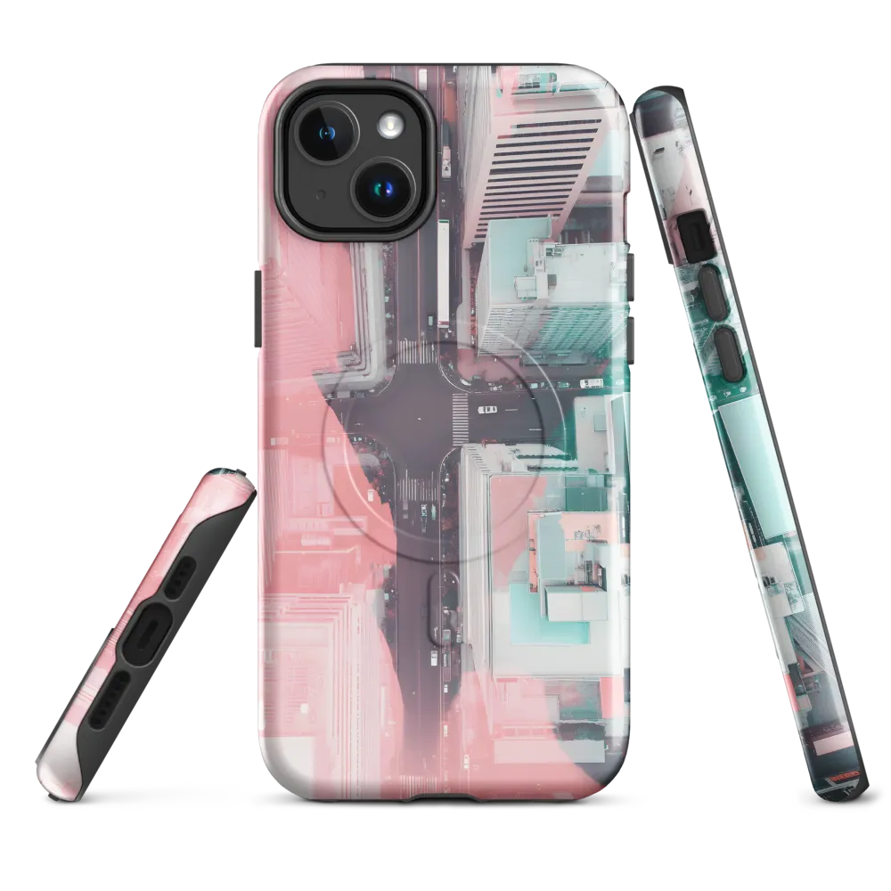 Urban Harmony: Aerial Perspectives | Phone Case |  14 Plus | MagSafe® Tough Case | Glossy