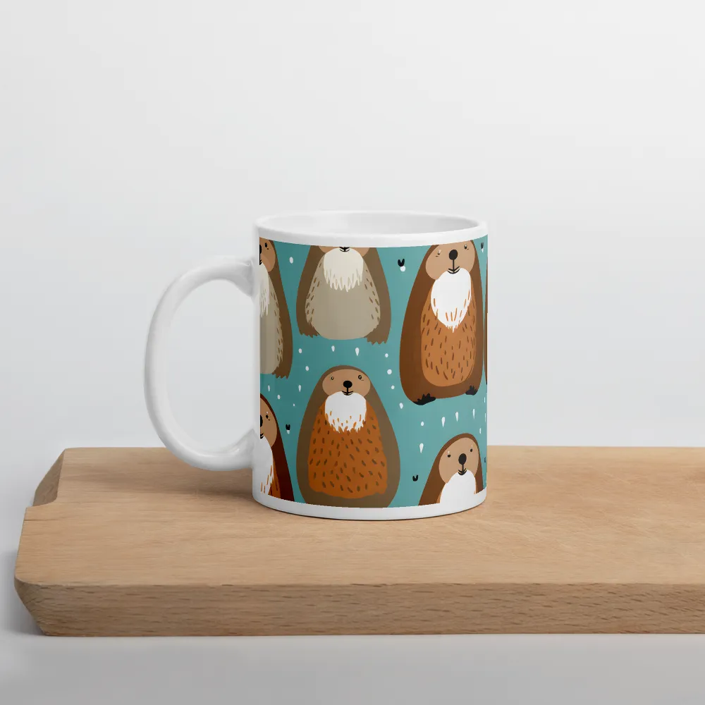 Whimsical Waters: A Celebration of Otters and Seals | Mugs | Multiple Sizes & Colors