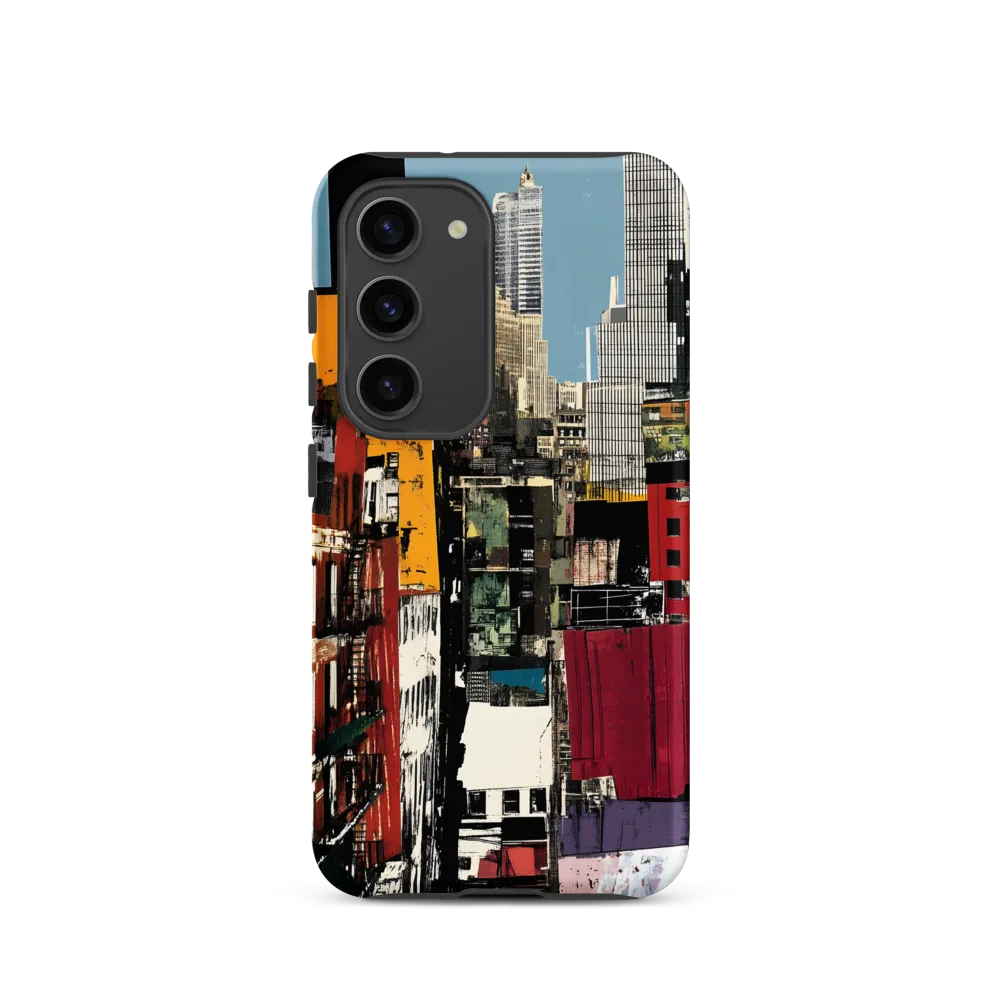 Urban Collage: A Vivid Cityscape