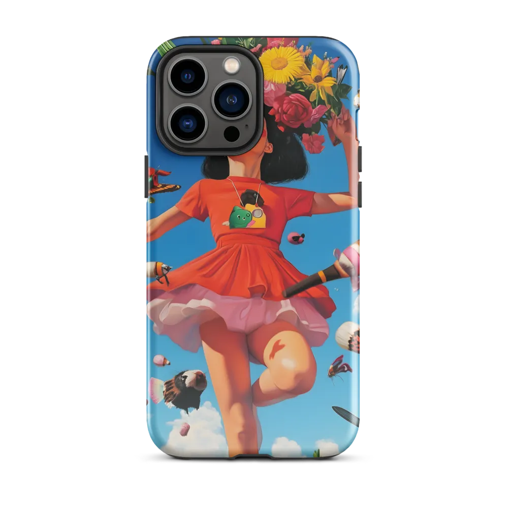 Joyful Whimsy | Phone Case |  13 Pro Max | Tough Case | Glossy