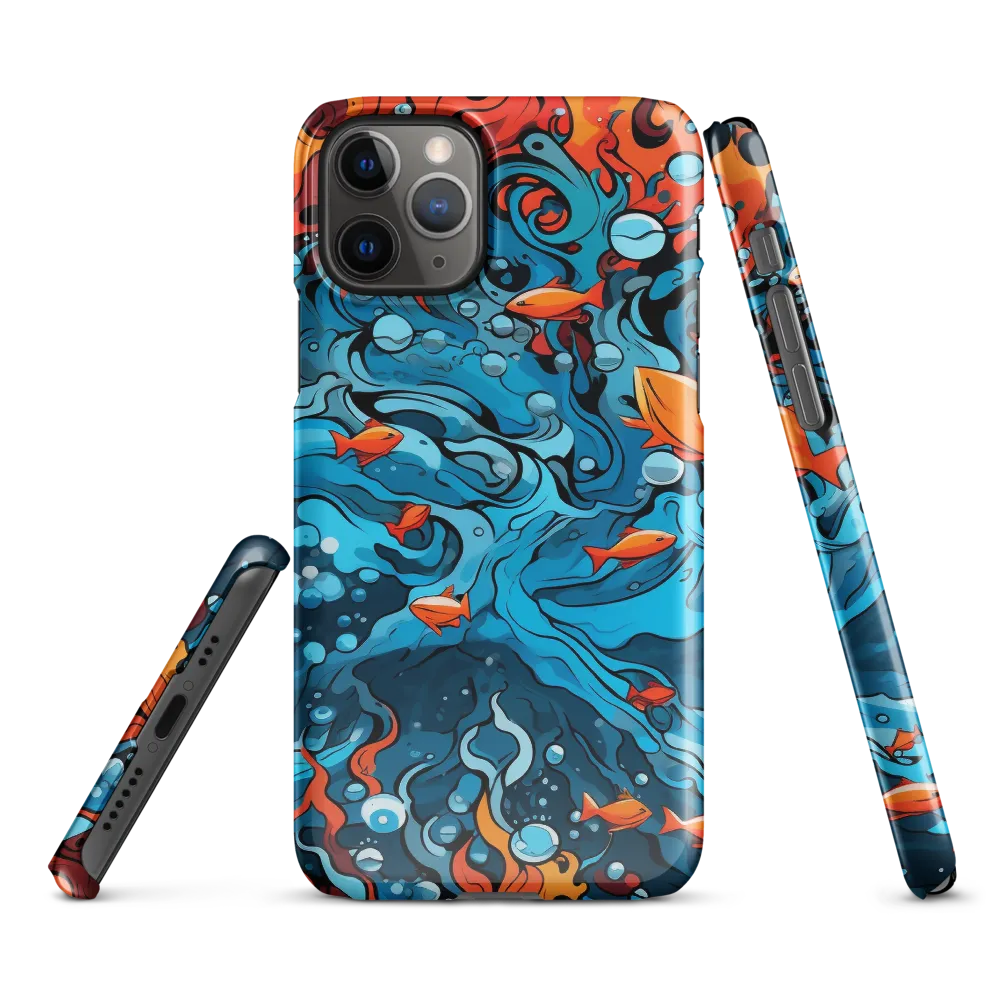 Fluid Harmony: Ocean and Flames