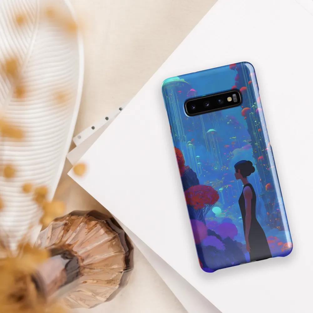 Whispers of Bioluminescence | Phone Case |  S10 Plus | Snap Case | Glossy