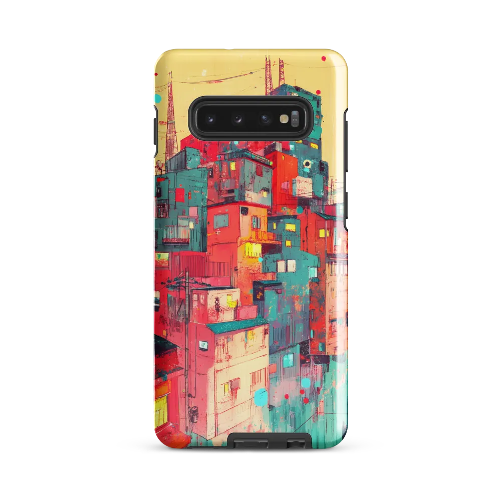 Urban Symphony of Color | Phone Case |  S10 Plus | Tough Case | Glossy