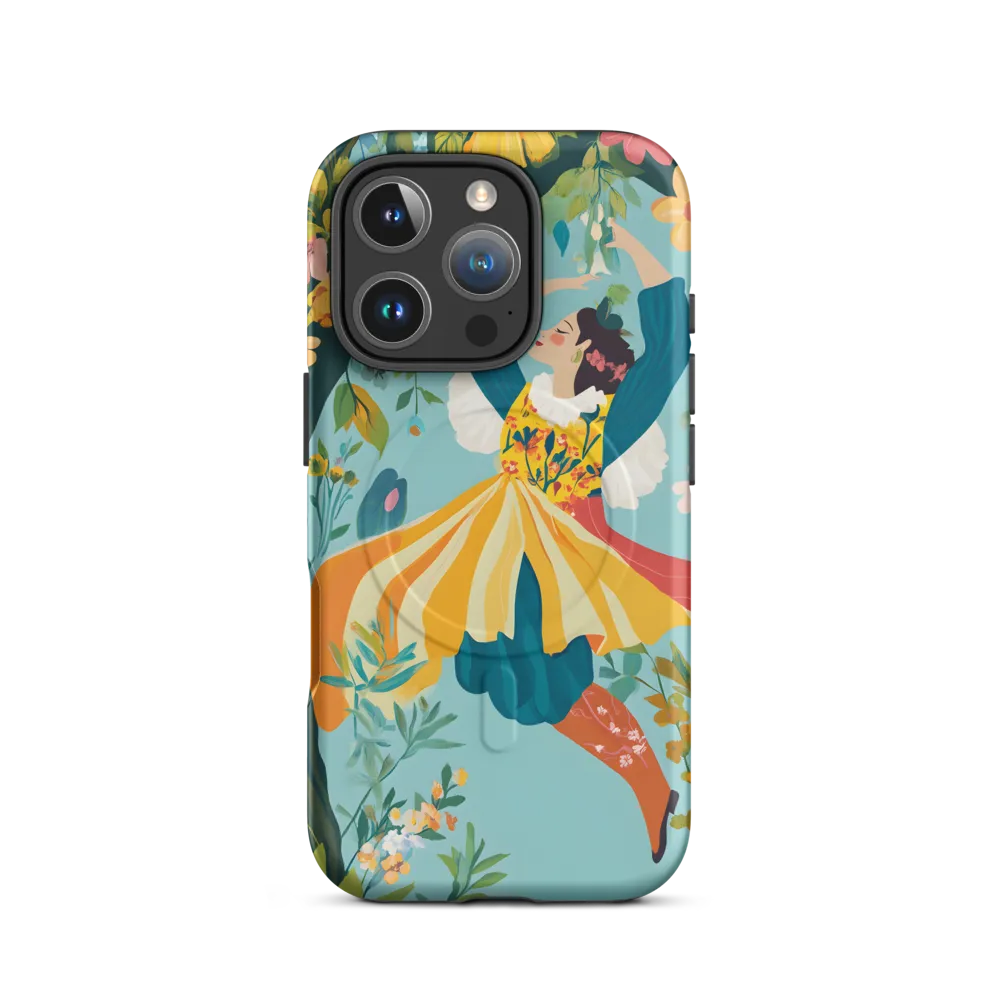 Dancing in Nature's Embrace | Phone Case |  16 Pro | MagSafe® Tough Case | Matte