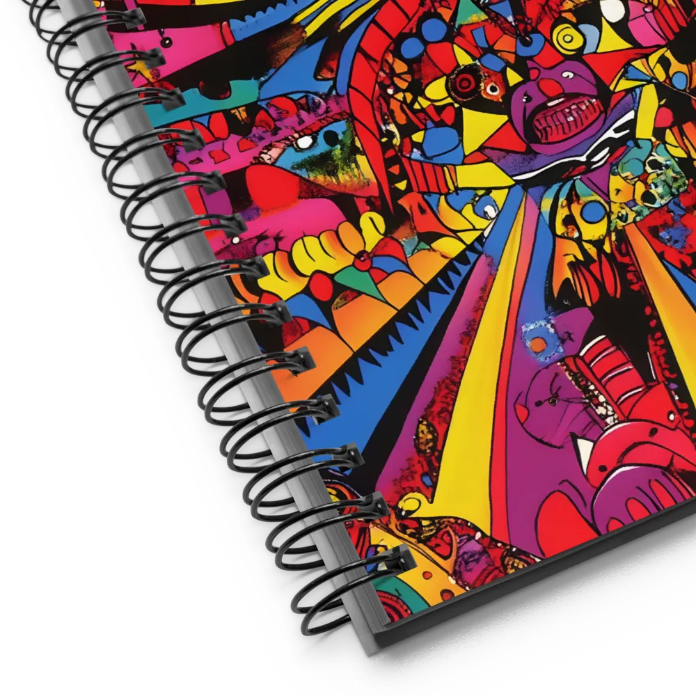 Cosmic Kaleidoscope | Spiral Notebook