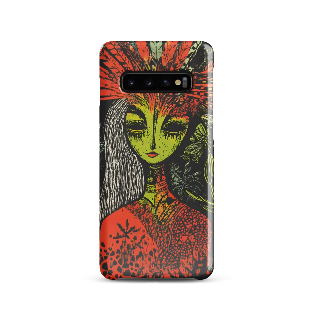 Mystical Flora: A Surreal Portrait