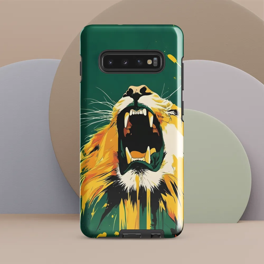 Fierce Majesty | Phone Case |  S10 Plus | Tough Case | Glossy