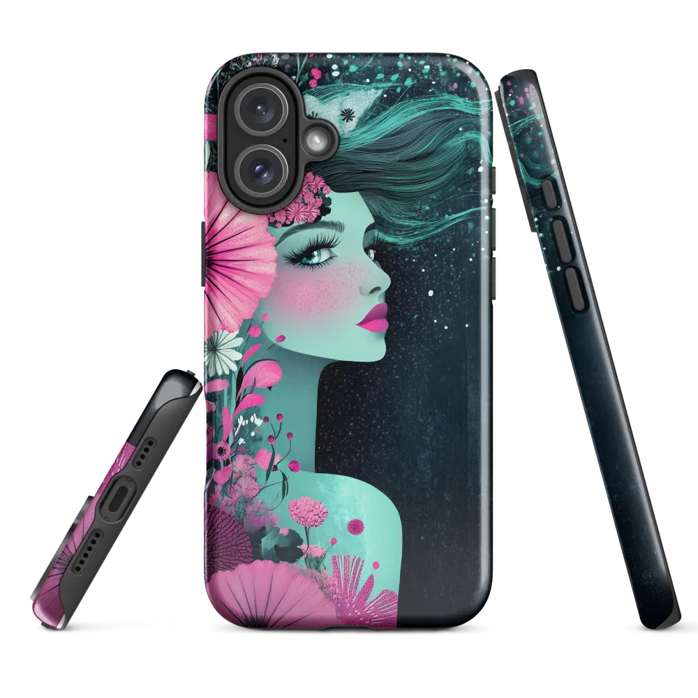 Floral Harmony: Portrait of Serenity