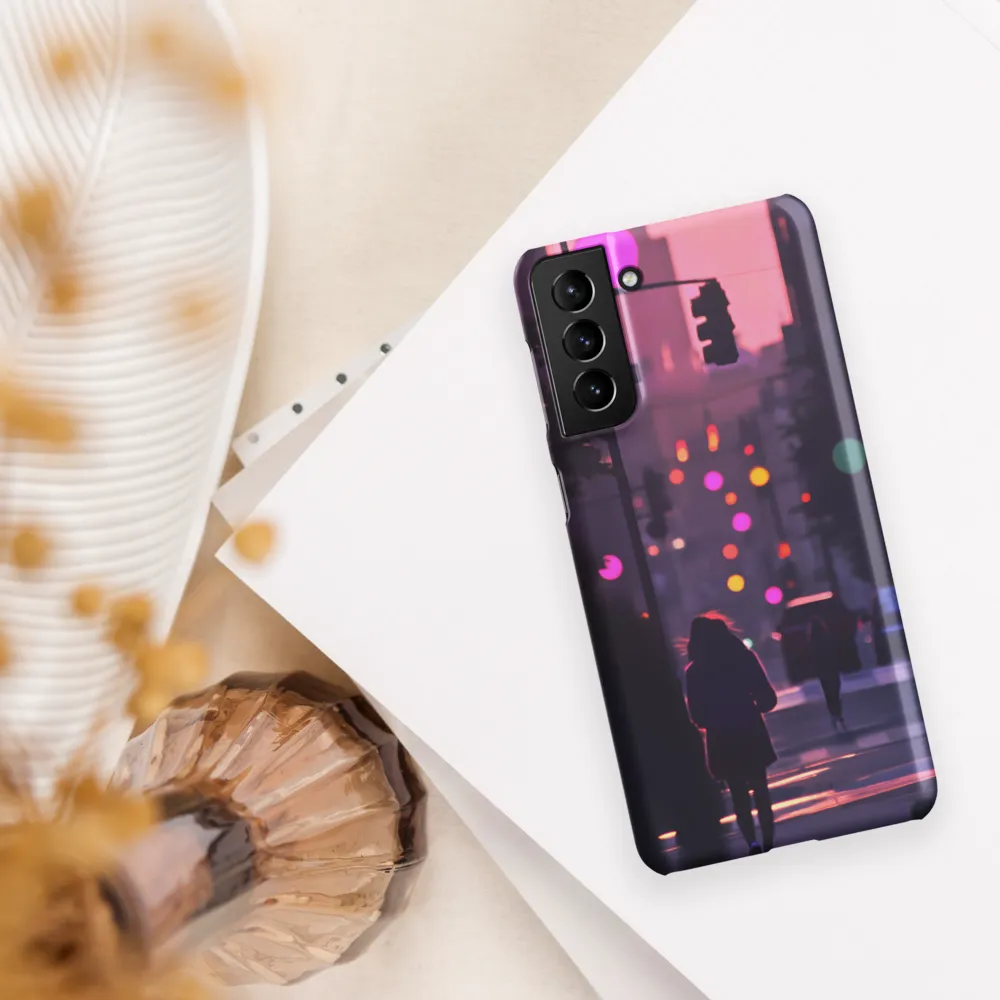 City Silhouettes at Dusk | Phone Case |  S21 Plus | Snap Case | Matte