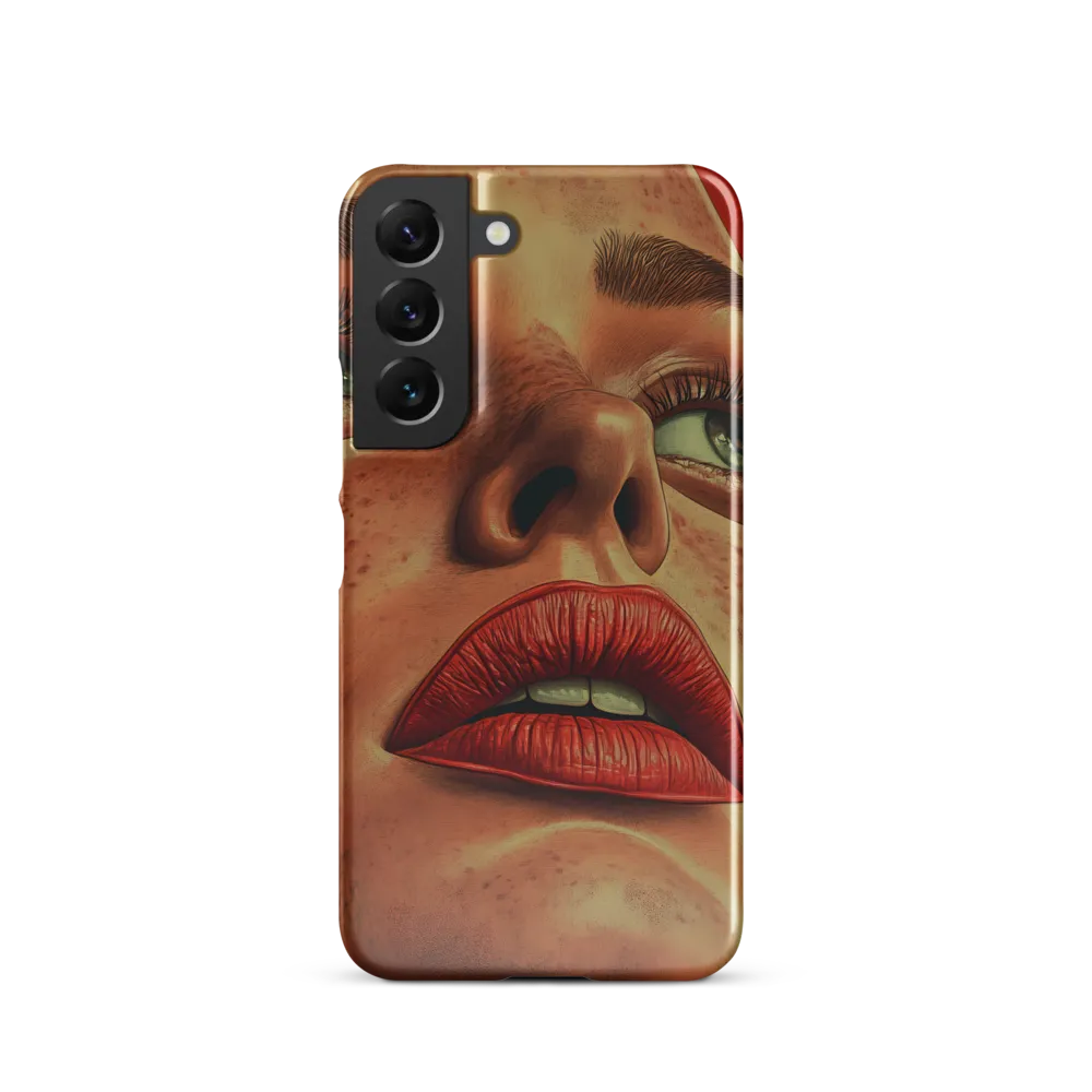 Red Intensity: A Portrait of Elegance
