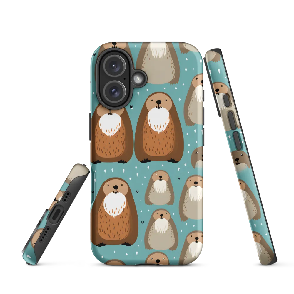 Whimsical Otter Pattern