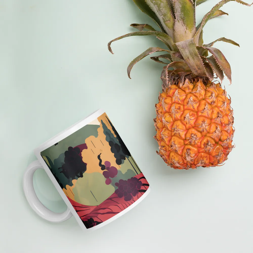 Harmony of Grapes and Life | Mugs | Multiple Sizes & Colors