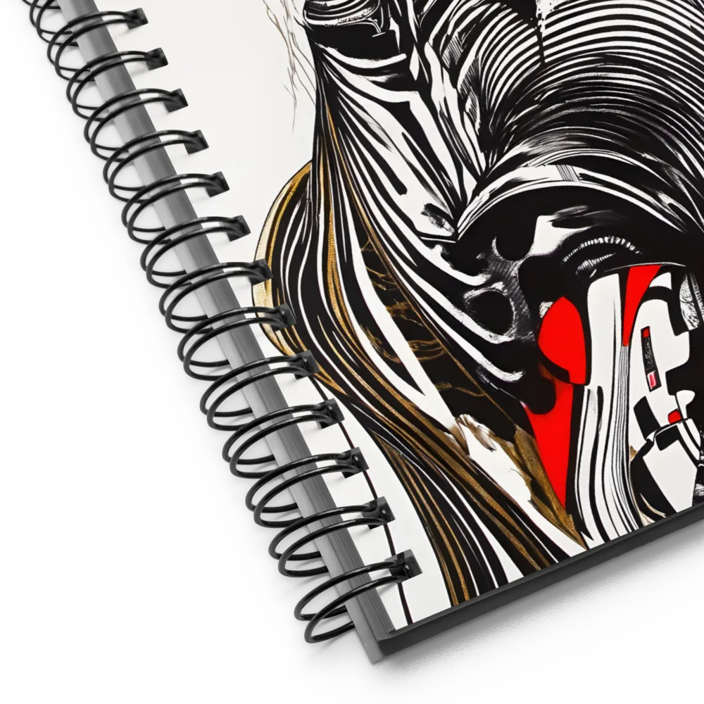 Whispers of Elegance | Spiral Notebook