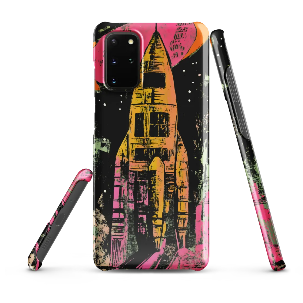 Cosmic Voyage: A Surreal Rocket Adventure